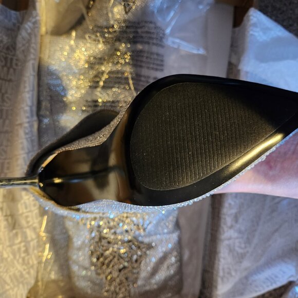 Steve Madden "Sanya" Rhinestone Heeled boots. NIB. Size 6.5 - Picture 10 of 11